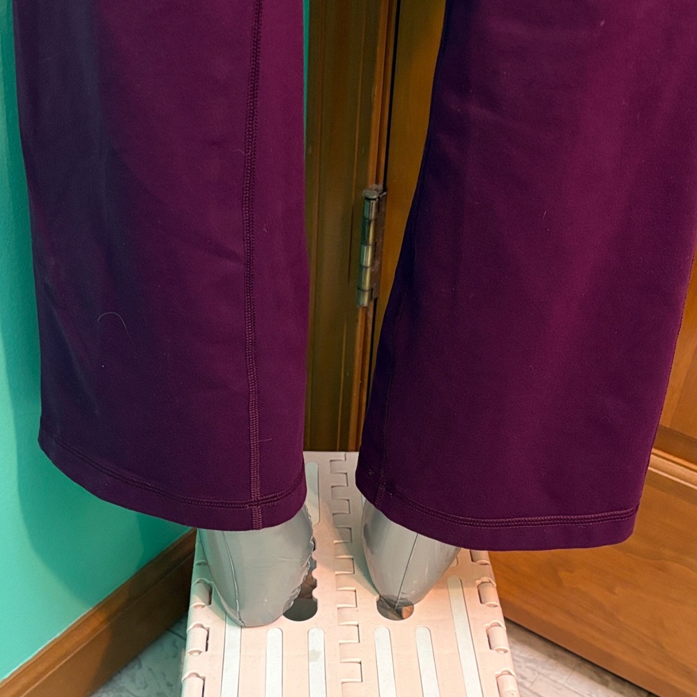 Duluth Trading Co Women's Plum Flare Pants - Picture 3 of 12